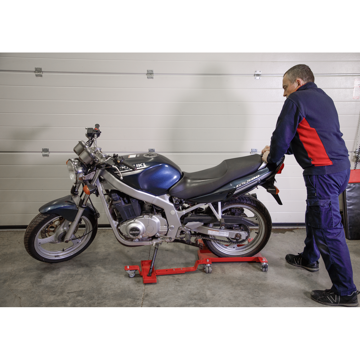 Motorcycle Rear Wheel Side Stand Type Dolly (MS0630)