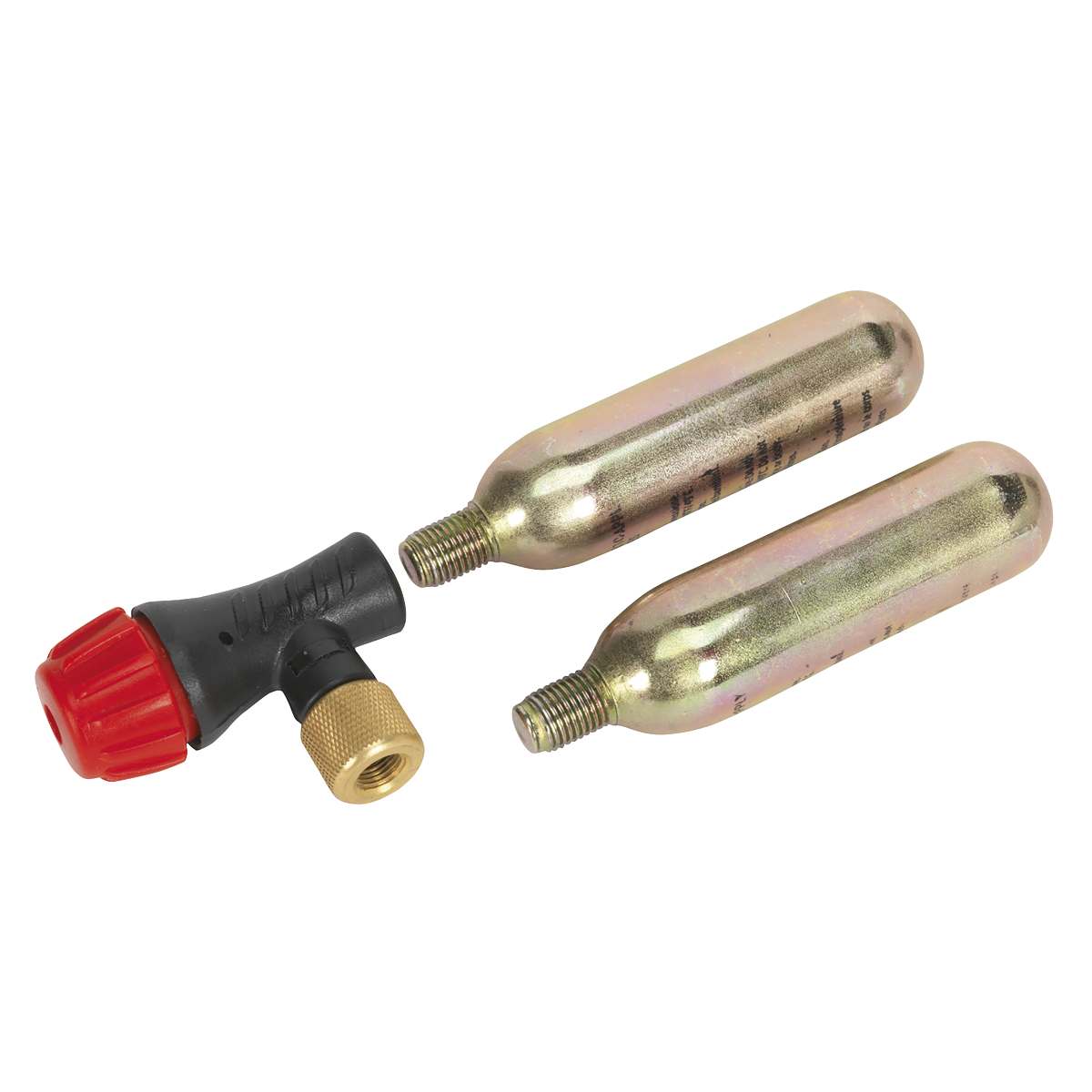 Motorcycle CO2 Emergency Tyre Inflator Kit