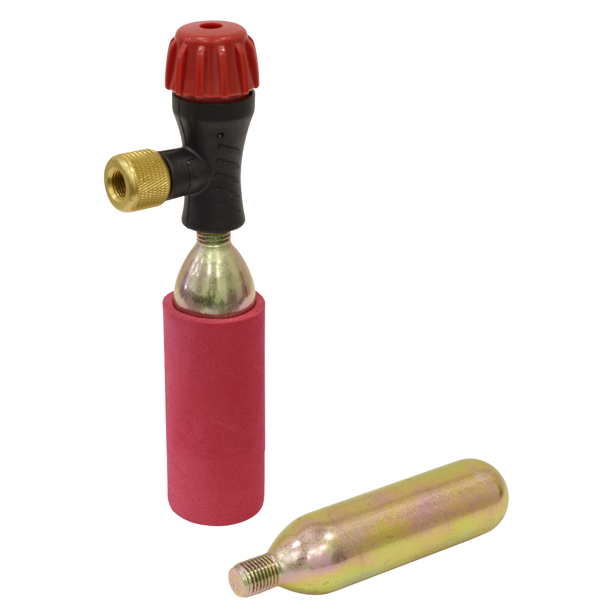 Motorcycle CO2 Emergency Tyre Inflator Kit