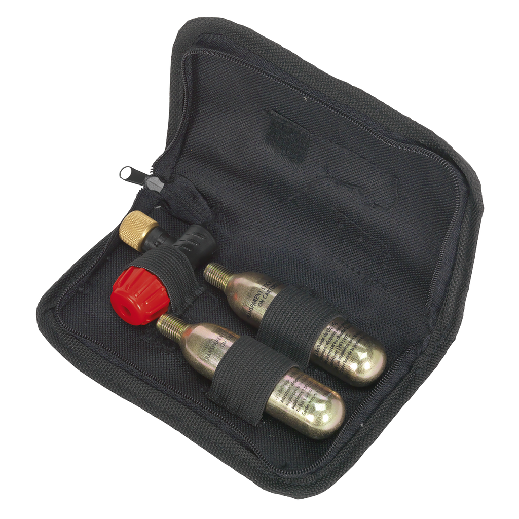 Motorcycle CO2 Emergency Tyre Inflator Kit
