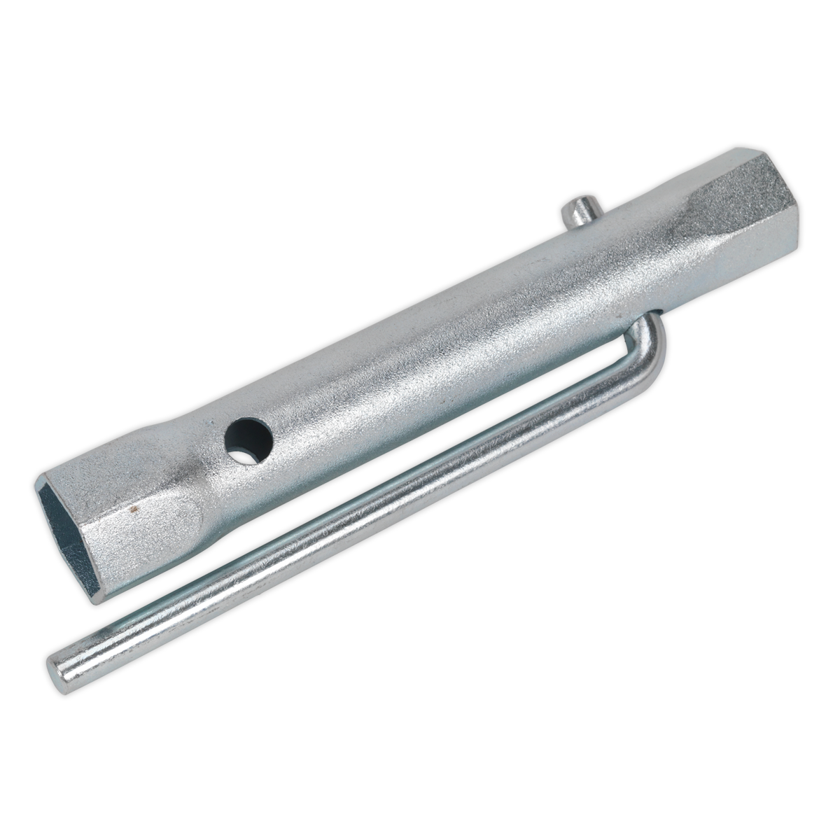 Long Reach Double End Spark Plug Box Spanner with L-Bar 17/2