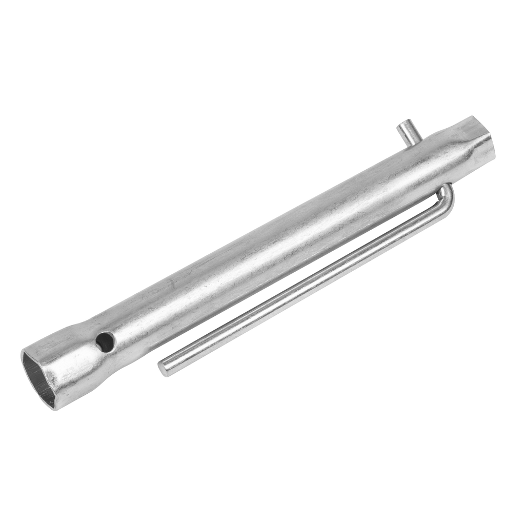 Long Reach Double End Spark Plug Box Spanner with L-Bar 14/1