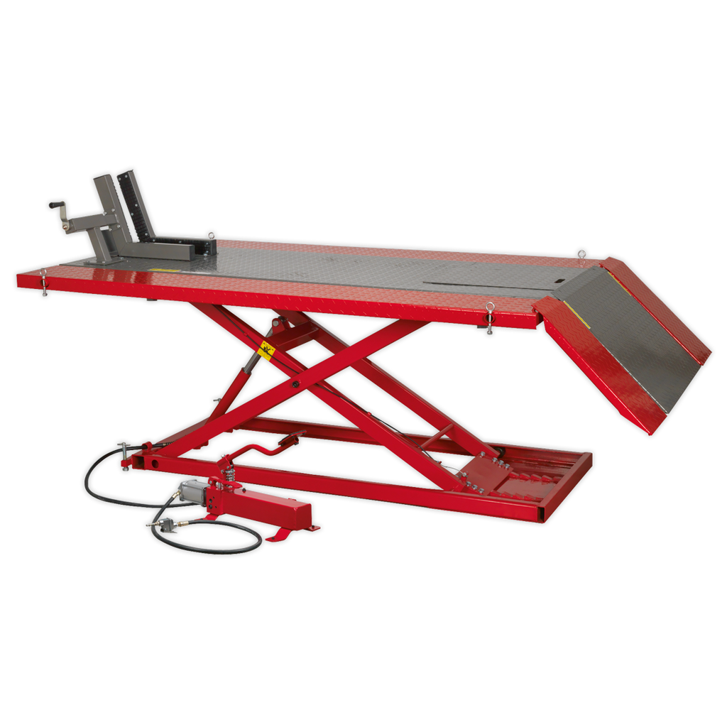 Air/Hydraulic Mini Tractor/Quad/Motorcycle Lift 680kg Capacity