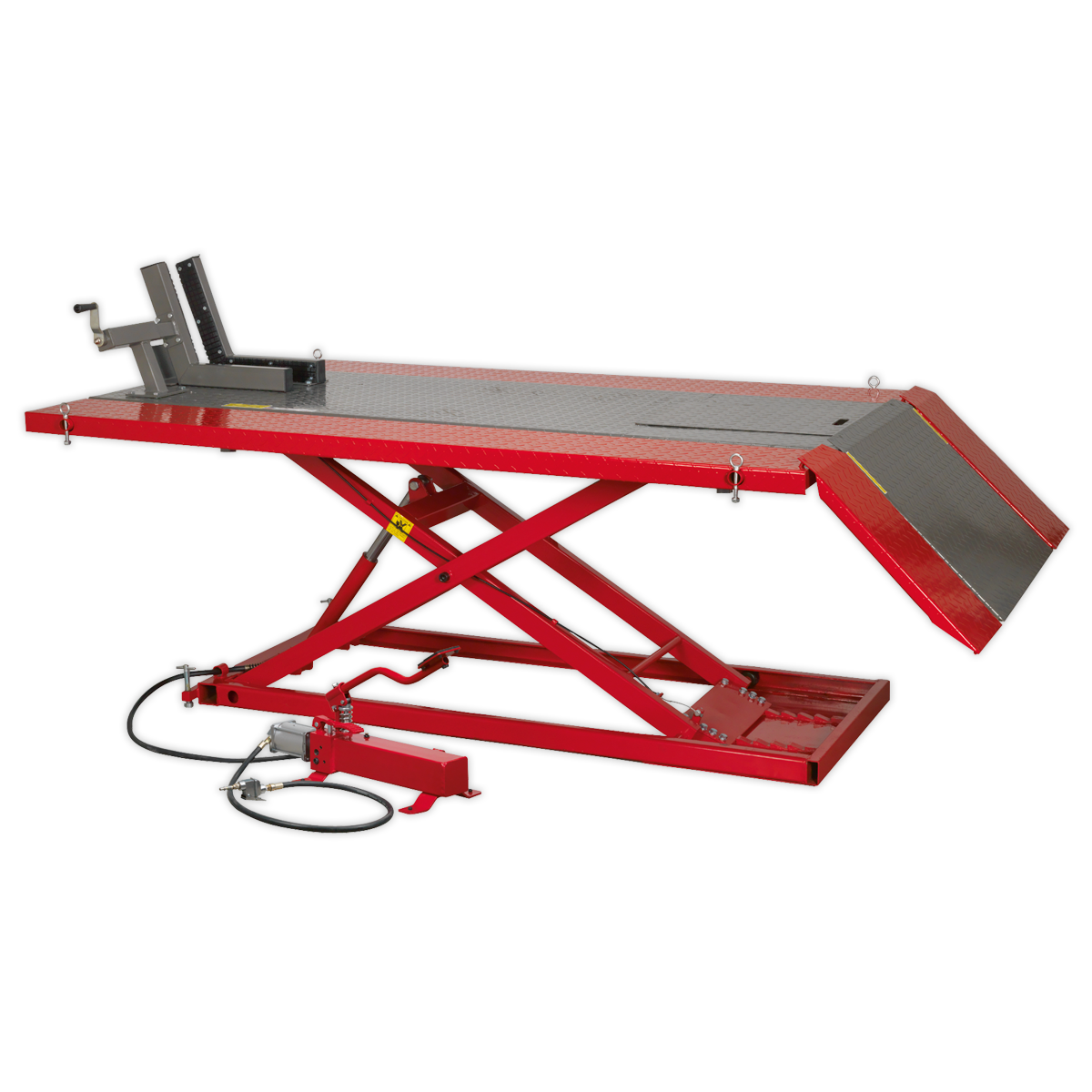 Air/Hydraulic Mini Tractor/Quad/Motorcycle Lift 680kg Capacity