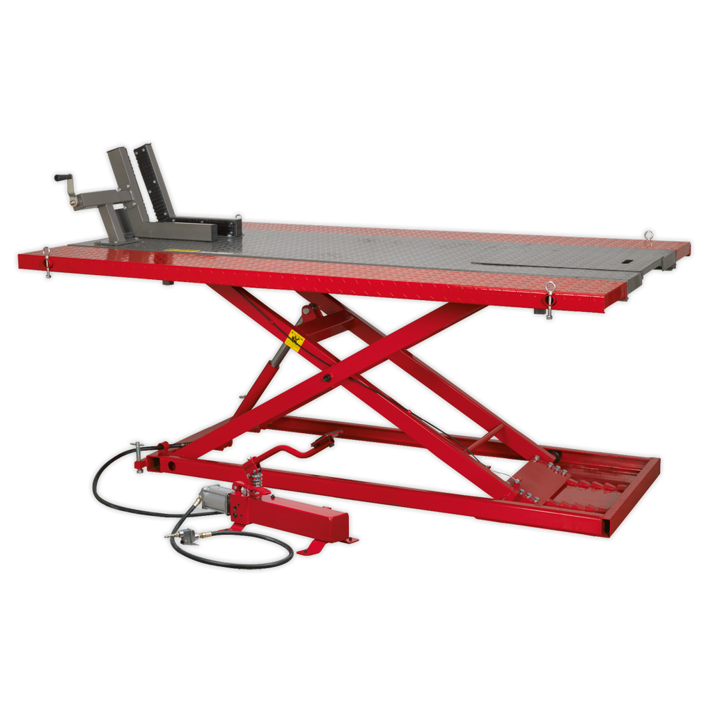 Air/Hydraulic Mini Tractor/Quad/Motorcycle Lift 680kg Capacity
