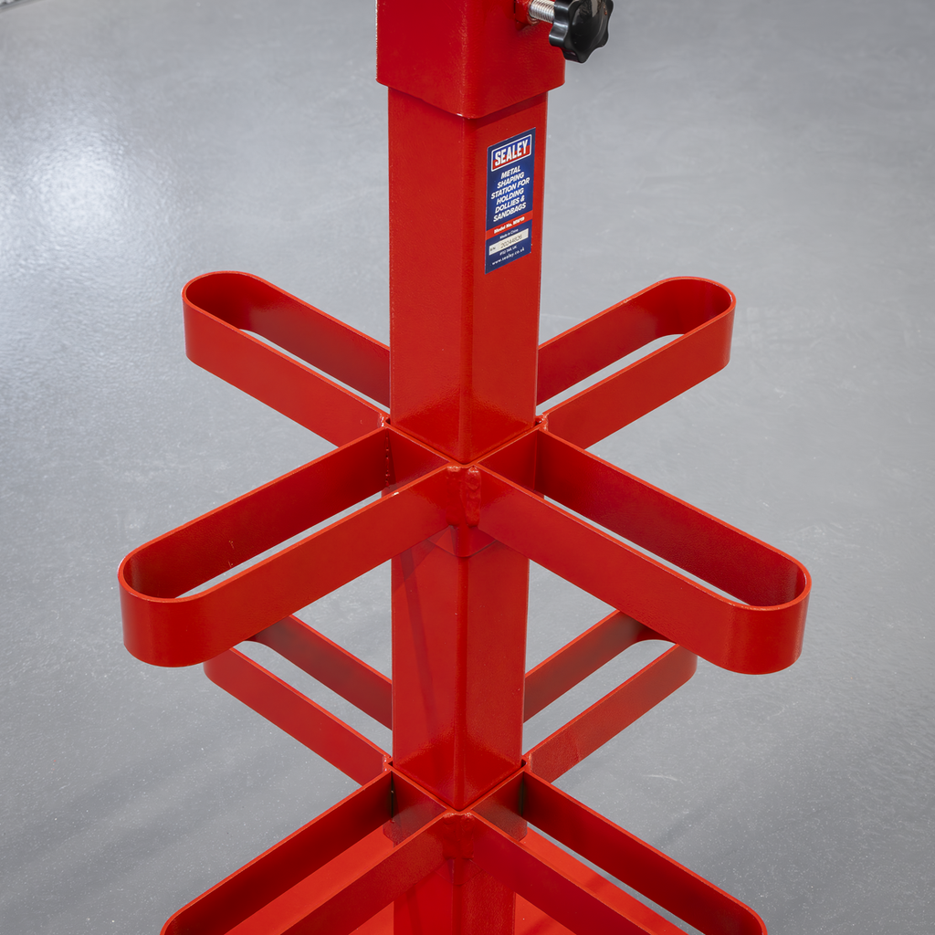Metal Shaping Station for holding T-Dollies & Sandbags