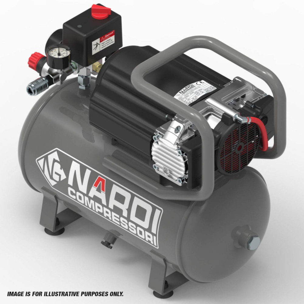 SIP ESP15604 NARDI ESPRIT 60/4 Direct Drive Air Compressor, 15 Litre Capacity, 0.75hp 0.5kW 230V
