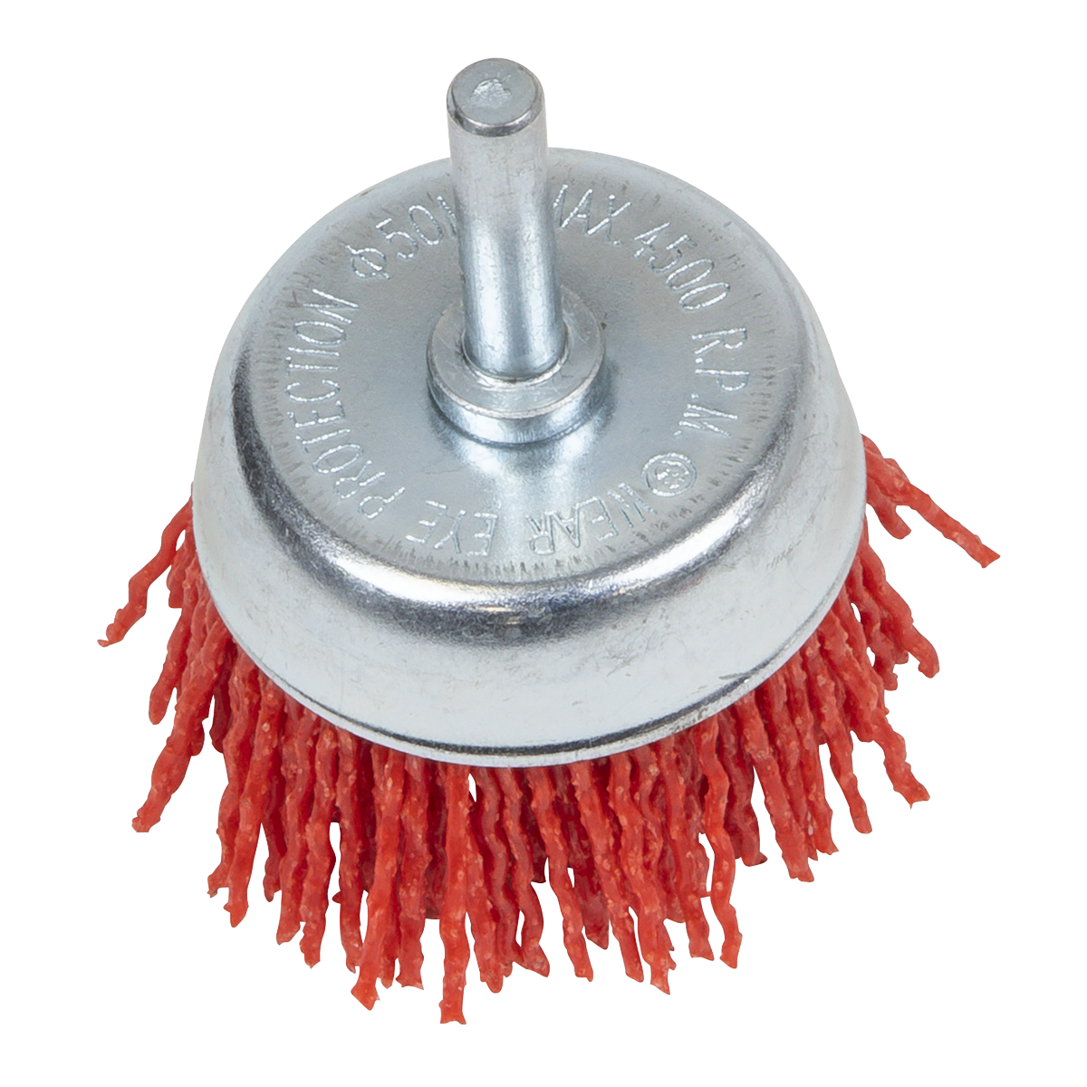 Nylon Filament Cup Brush 50mm with 6mm Shaft