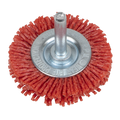 50mm Nylon Filament Circular Brush with 6mm Shaft