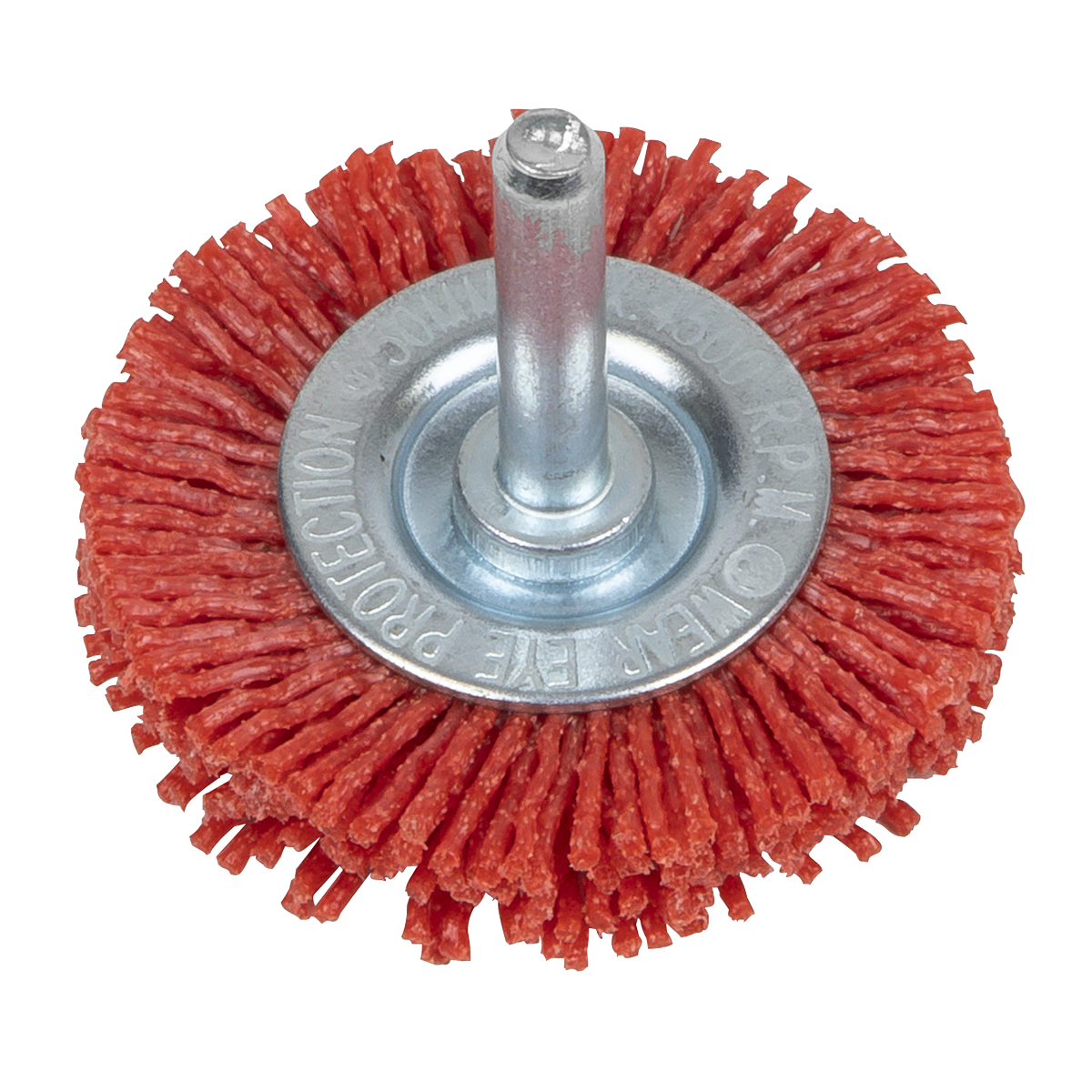 50mm Nylon Filament Circular Brush with 6mm Shaft