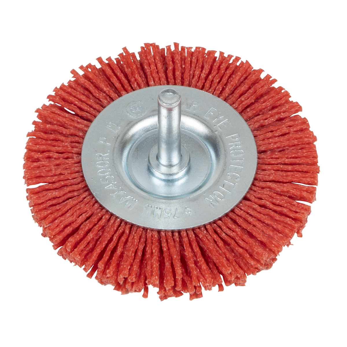 75mm Nylon Filament Circular Brush with 6mm Shaft