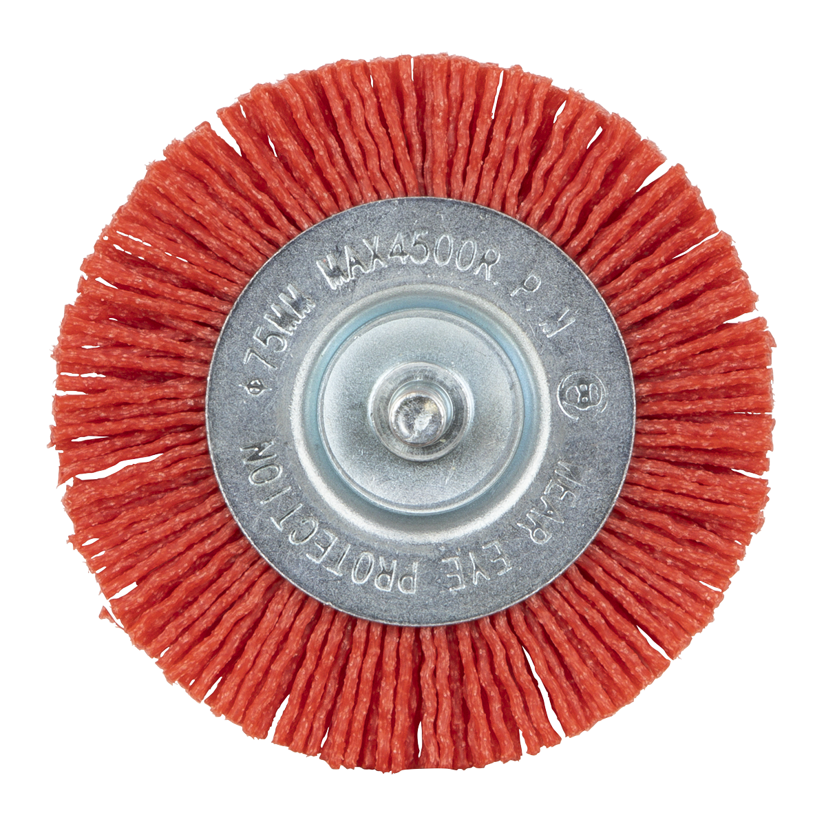 75mm Nylon Filament Circular Brush with 6mm Shaft