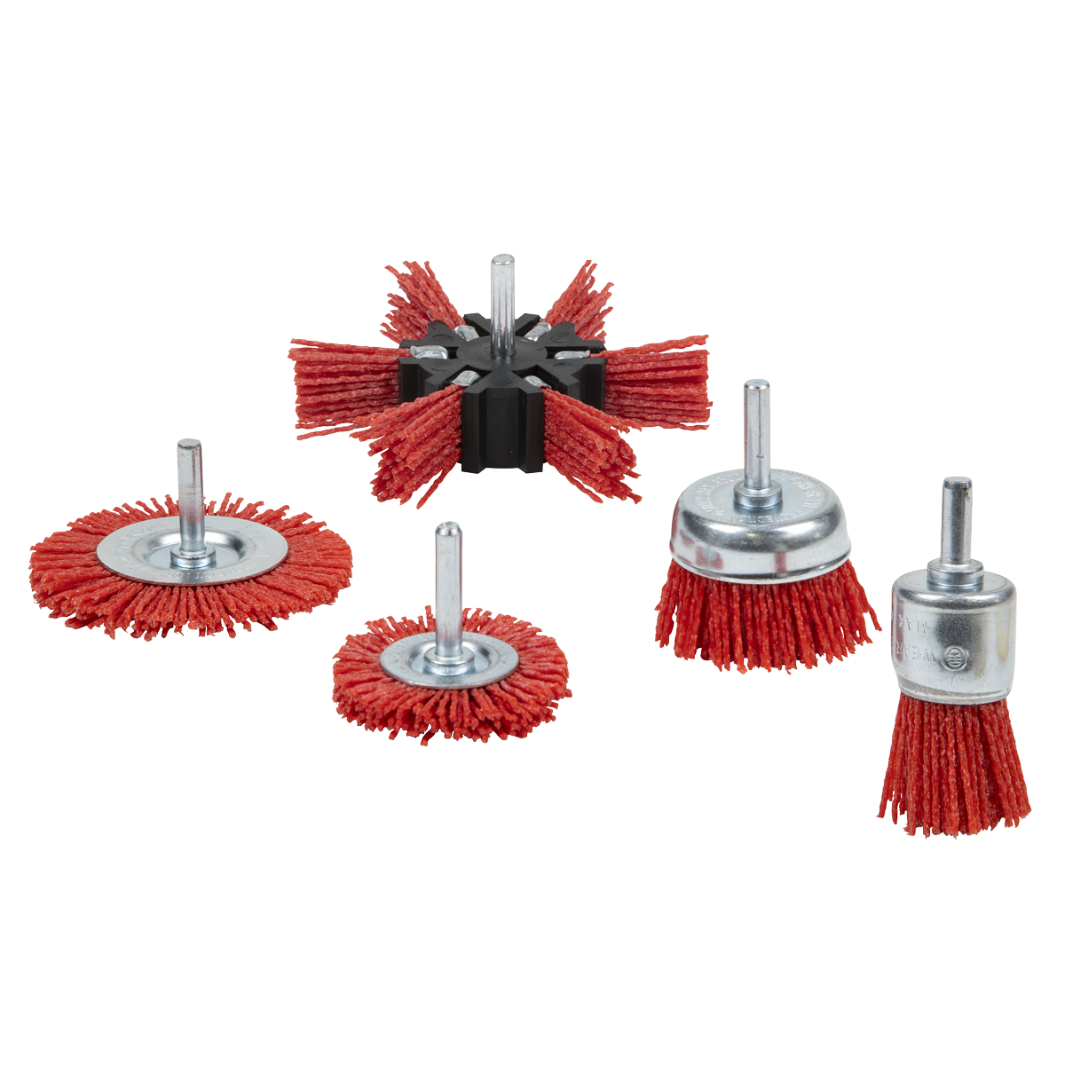 Nylon Filament 5pc Brush Set