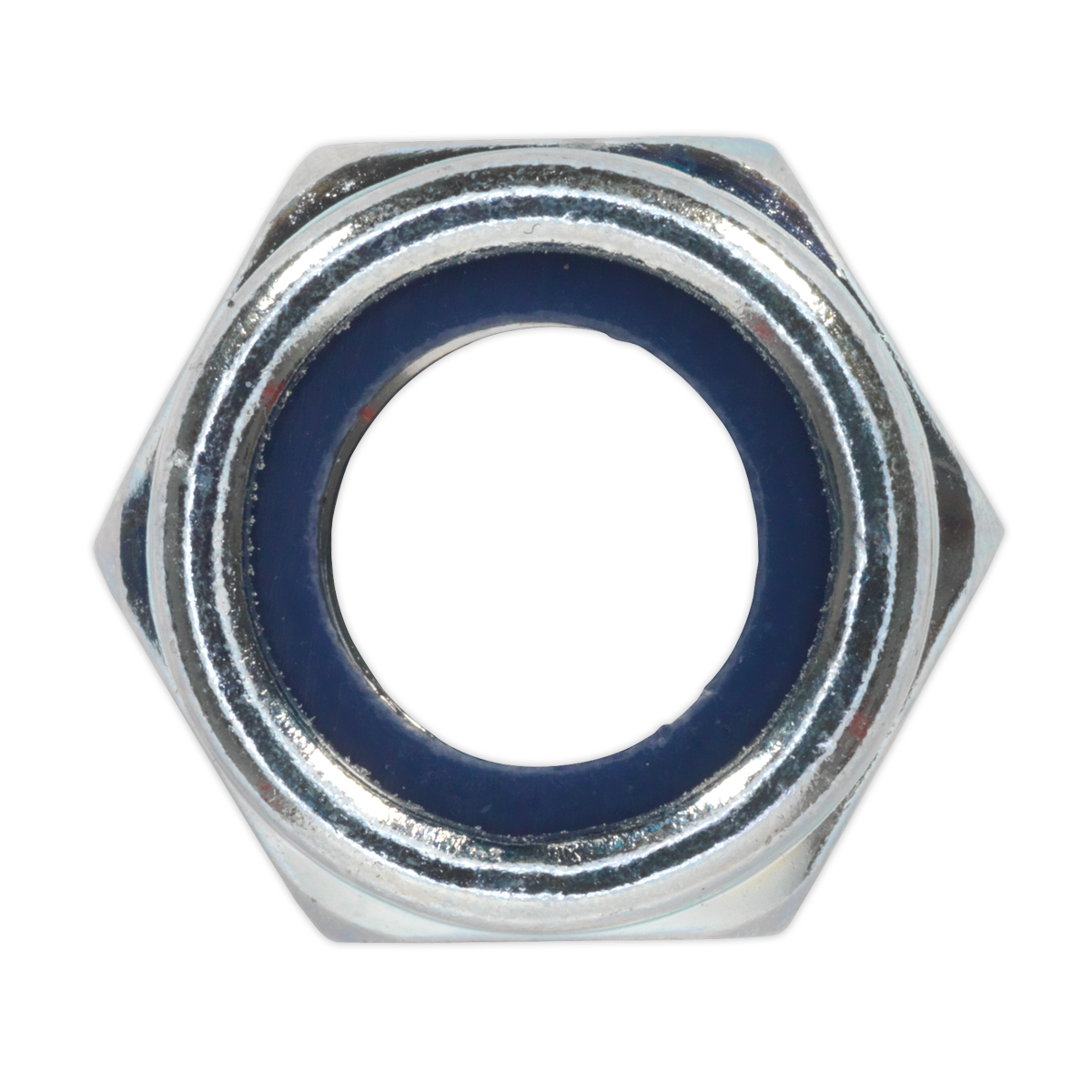 Zinc Plated Nylon Locknut M12, DIN 982 - Pack of 25
