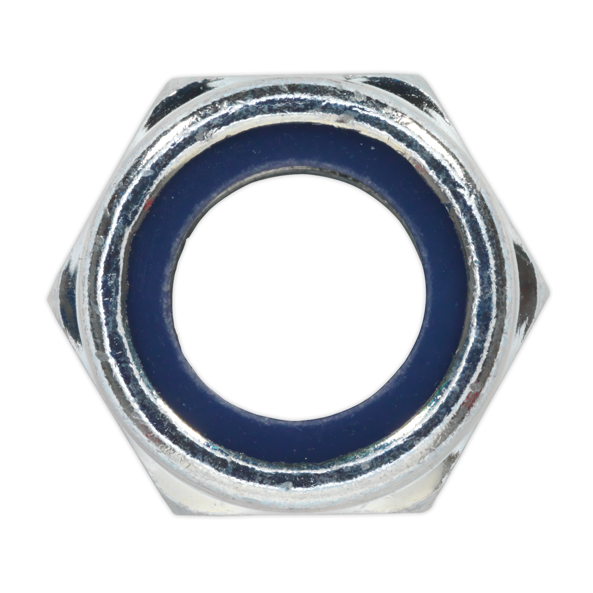 Zinc Plated Nylon Locknut M16, DIN 982 - Pack of 25