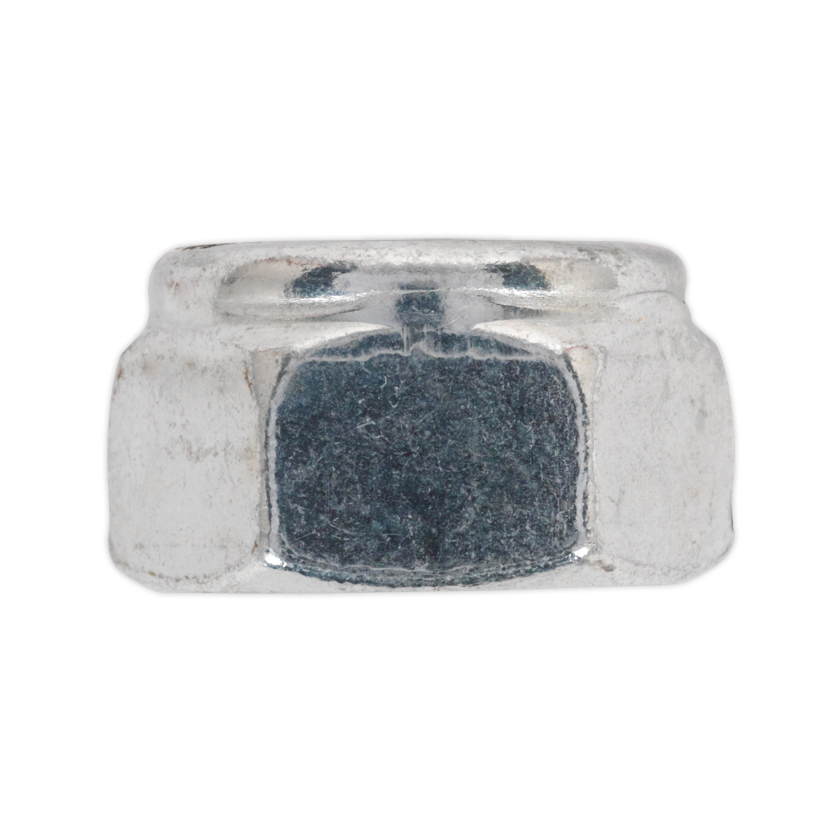 Zinc Plated Nylon Locknut M8, DIN 982 - Pack of 100
