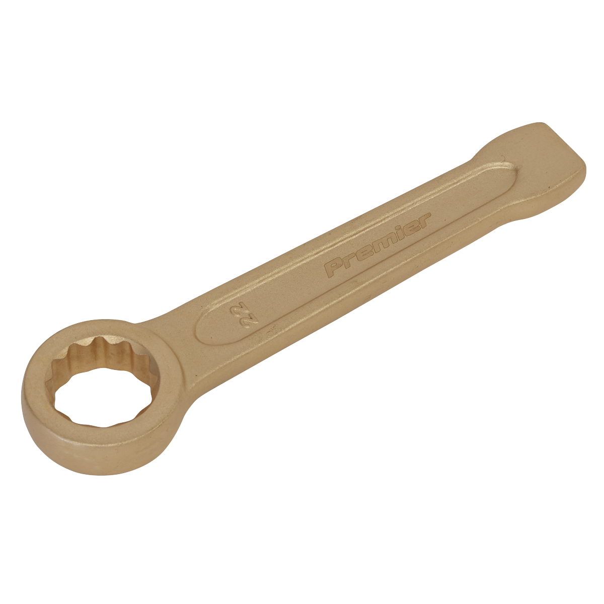 Premier Non-Sparking Ring End Slogging Spanner 22mm