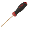 Screwdriver Slotted 3 x 75mm - Non-Sparking