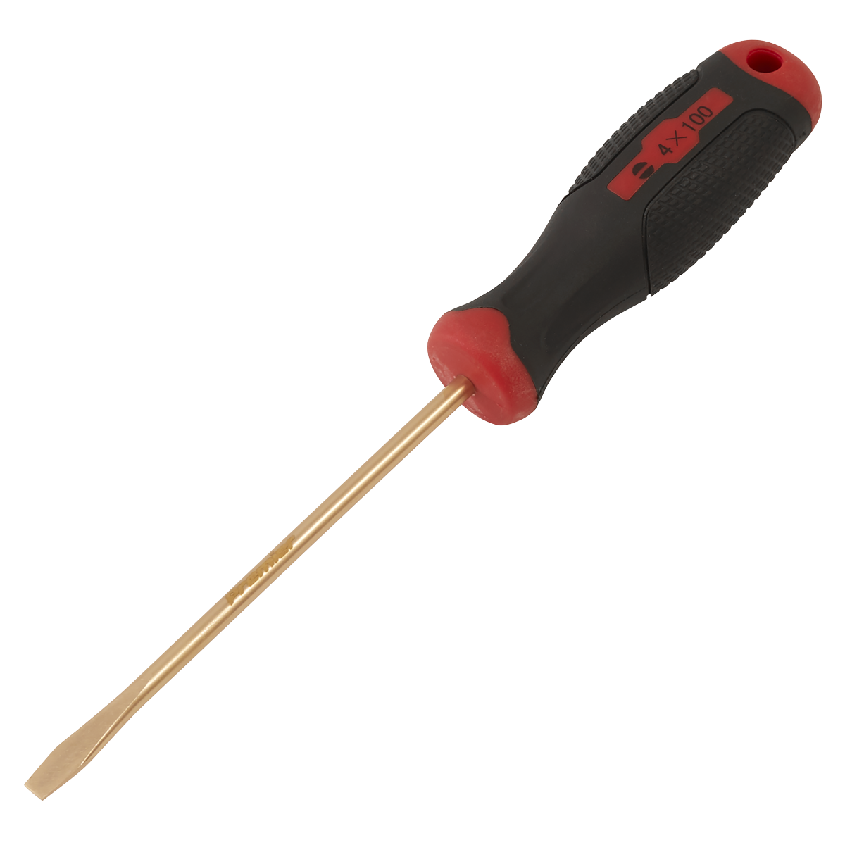 Screwdriver Slotted 4 x 100mm - Non-Sparking