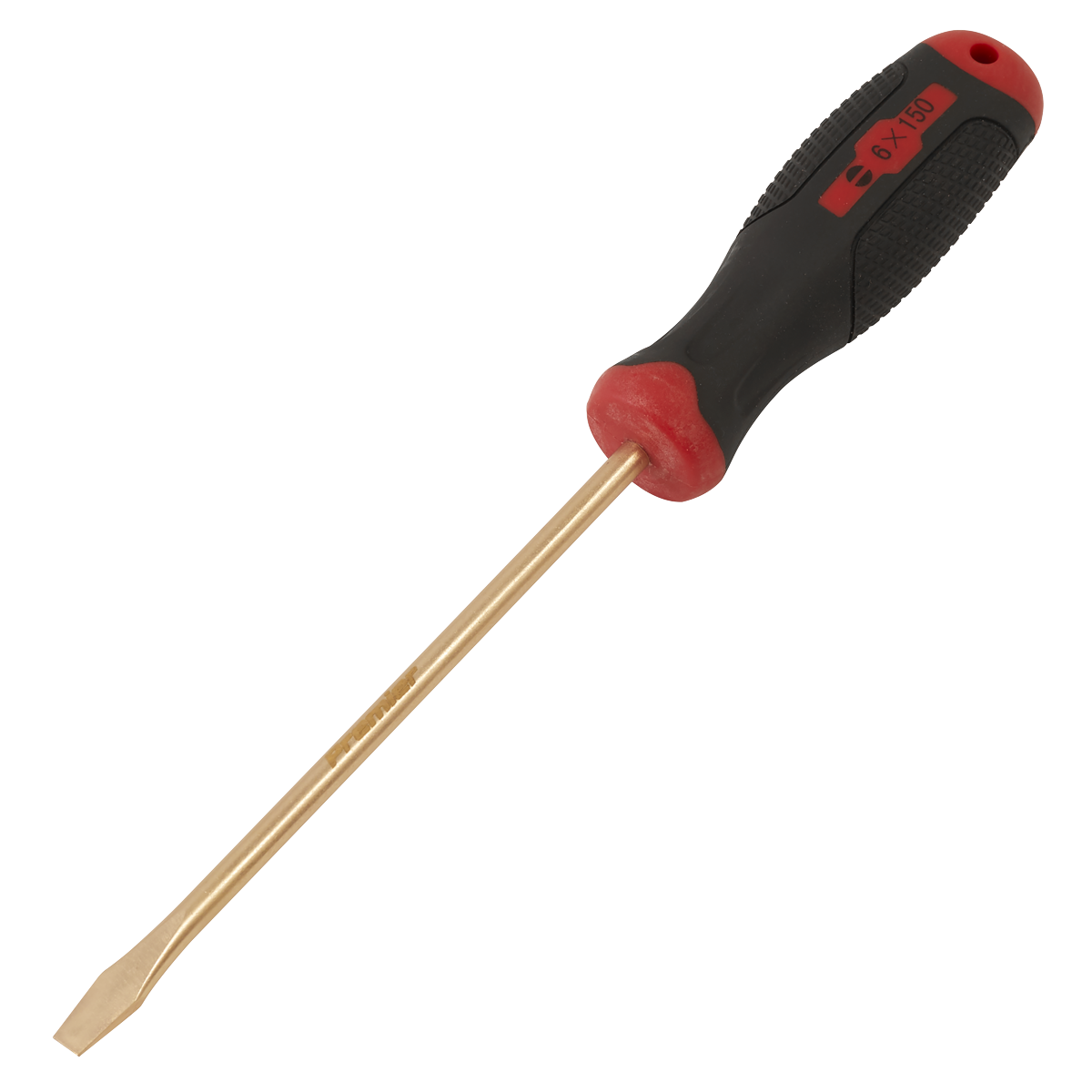 Non-Sparking Slotted Screwdriver 6 x 150mm