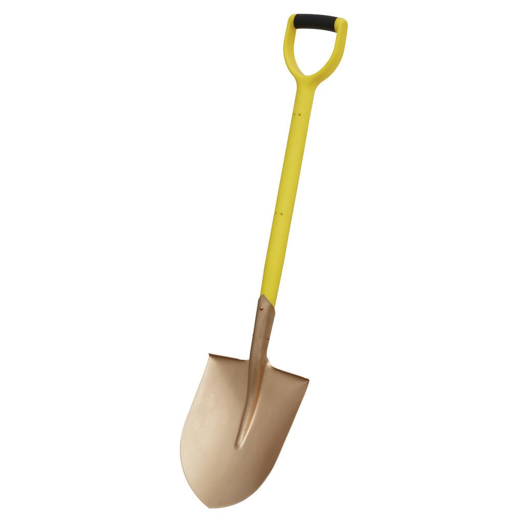 Premier Non-Sparking Round Point Shovel 240 x 420 x 990mm