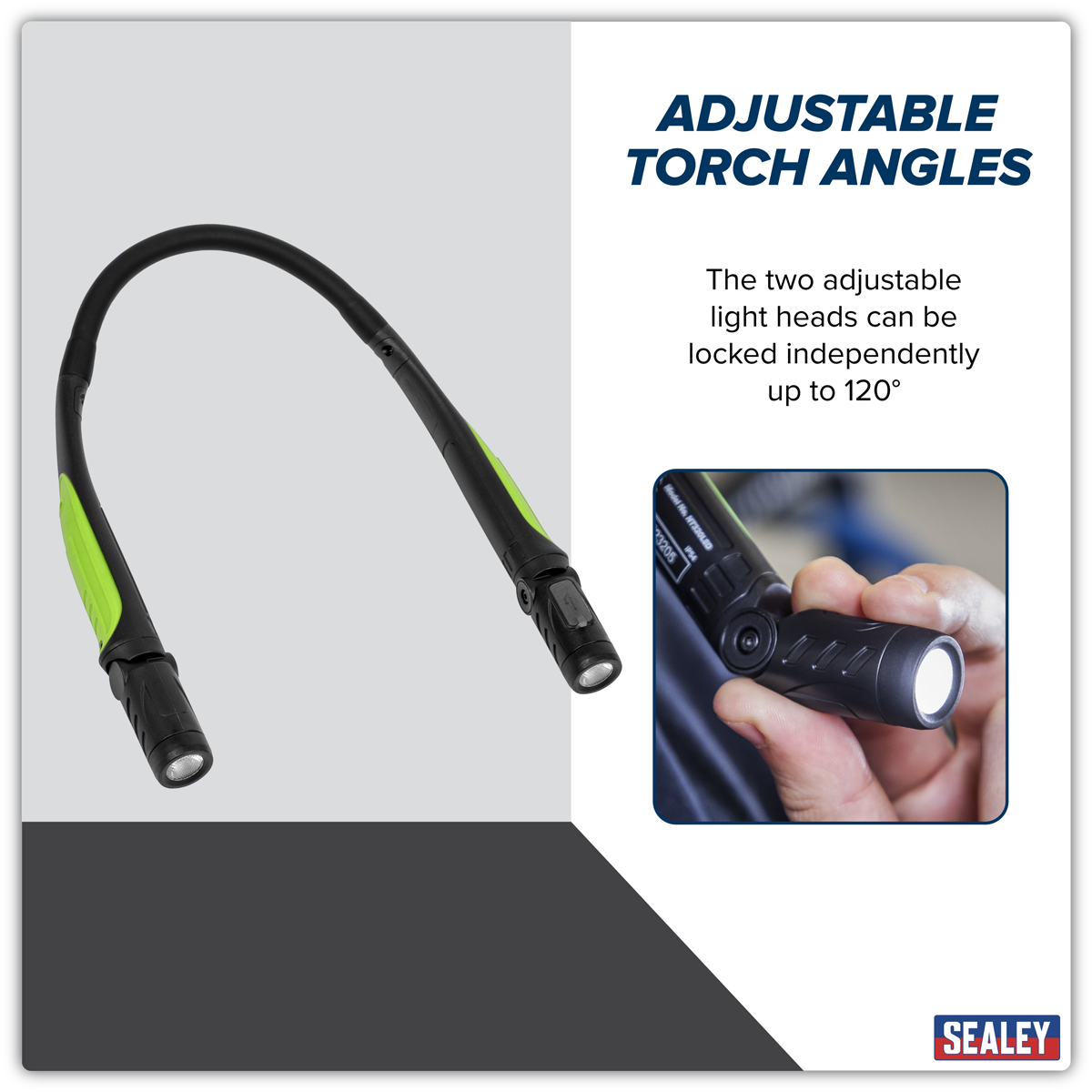 Rechargeable Neck Torch 3W SMD LED
