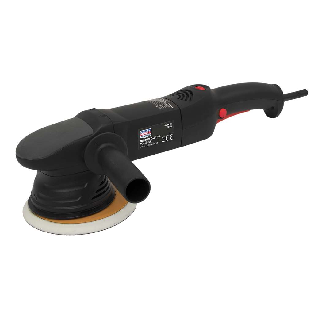 Premier Dual Action Variable Speed Polisher, 150mm, 750W (OP750)