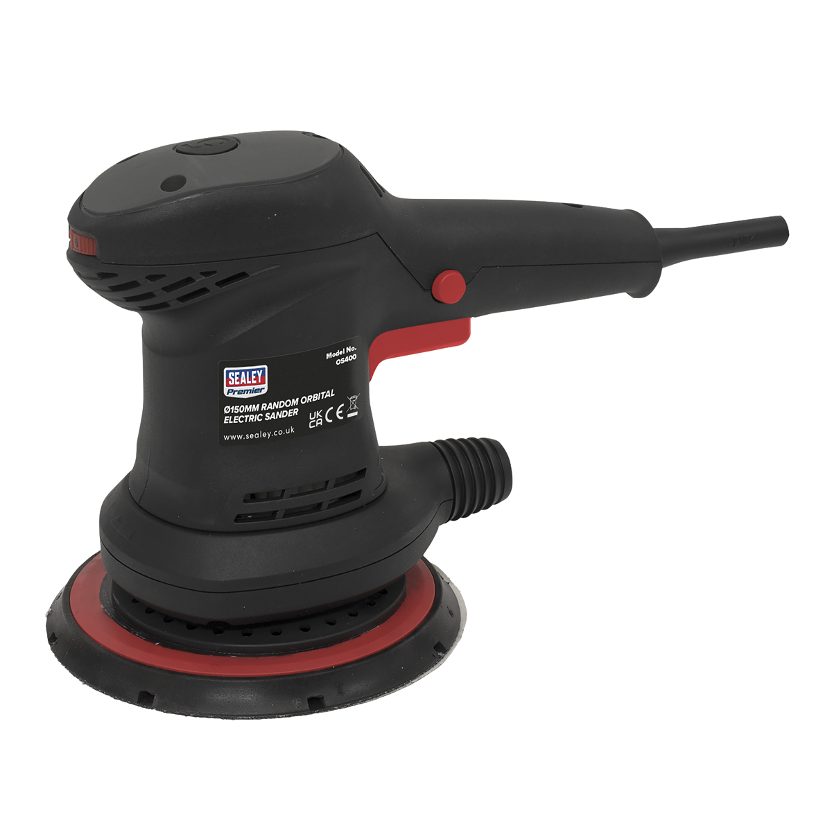 Premier 150mm Dual Action Variable Speed Electric Sander 400W/230V