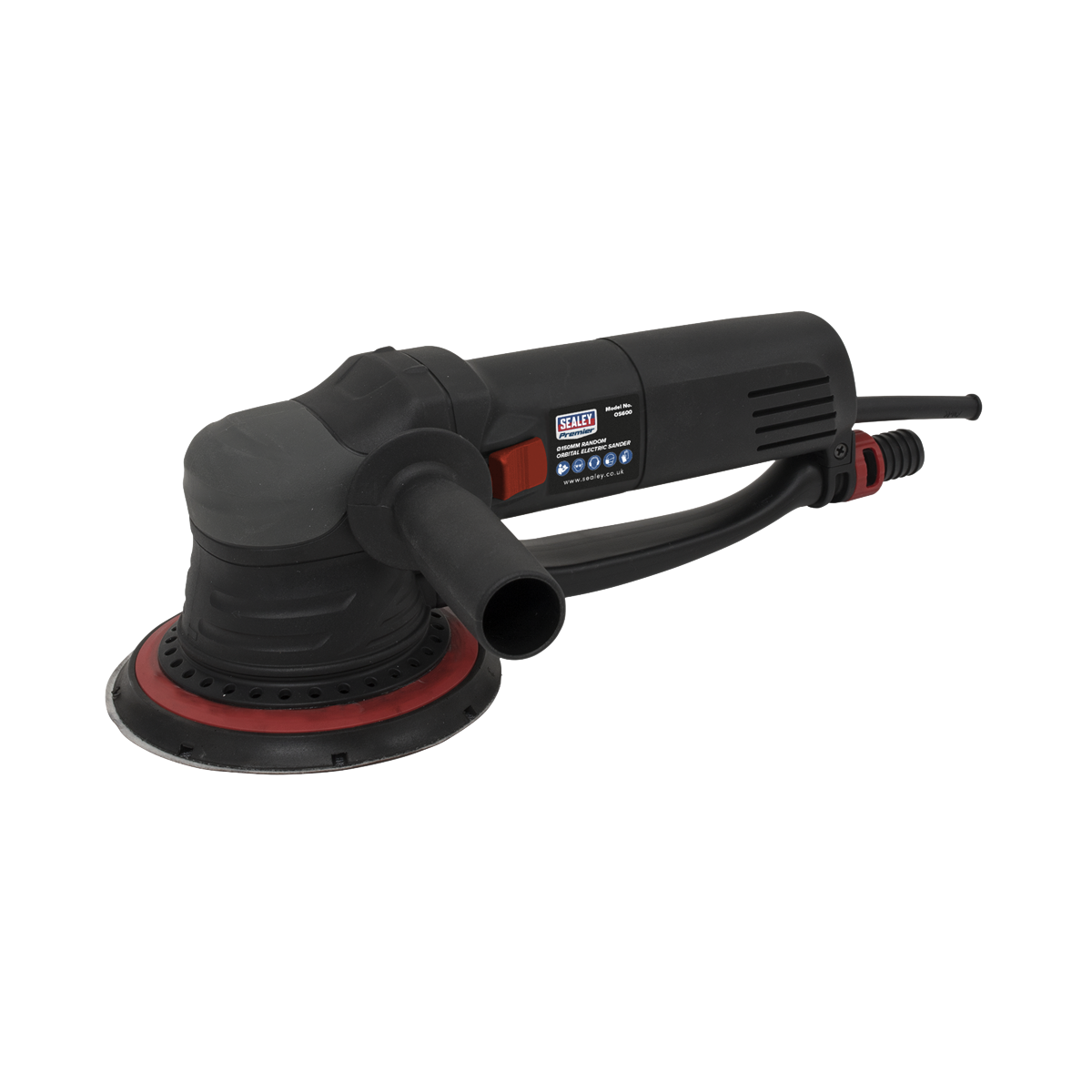 Premier 150mm Dual Action Variable Speed Electric Sander 600W/230V