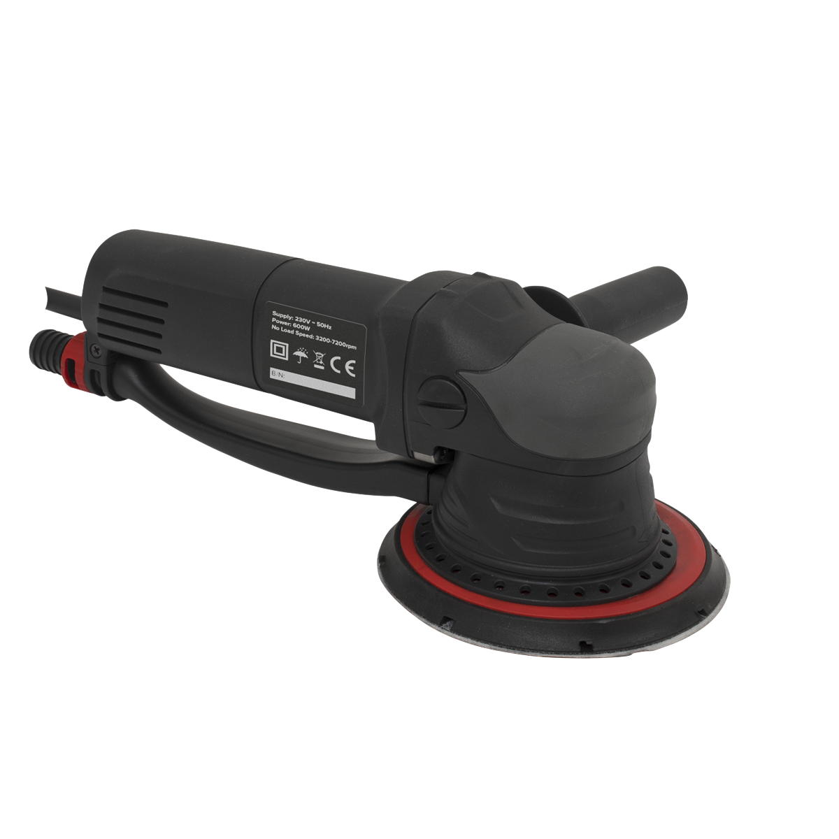 Premier 150mm Dual Action Variable Speed Electric Sander 600W/230V