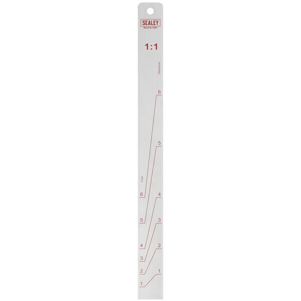 Aluminium Paint Measuring Stick 1:1/3:1