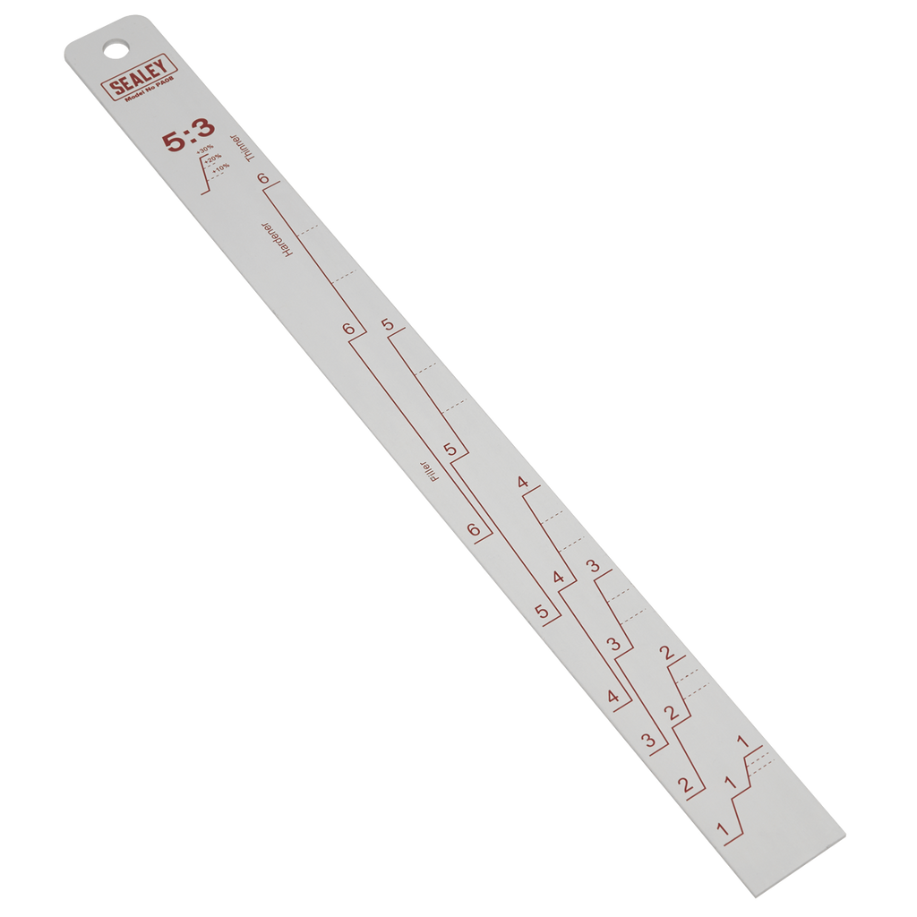 Aluminium Paint Measuring Stick 5:1/5:3