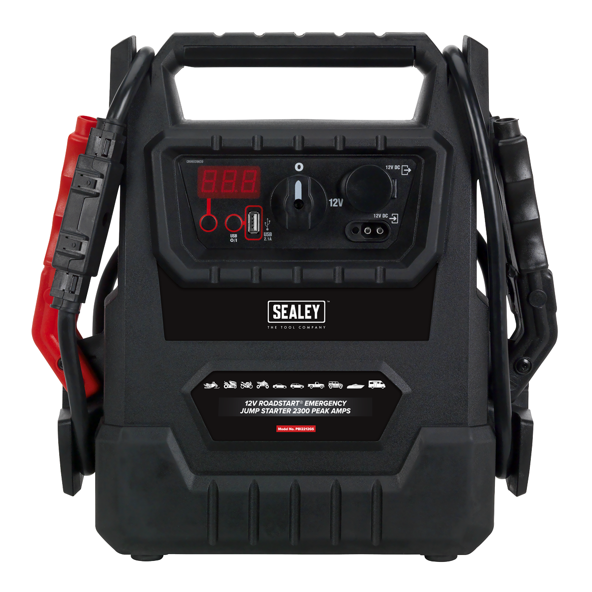 12V RoadStart® Emergency Jump Starter 2300 Peak Amps