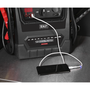 12/24V RoadStart® Emergency Jump Starter 4600 Peak Amps