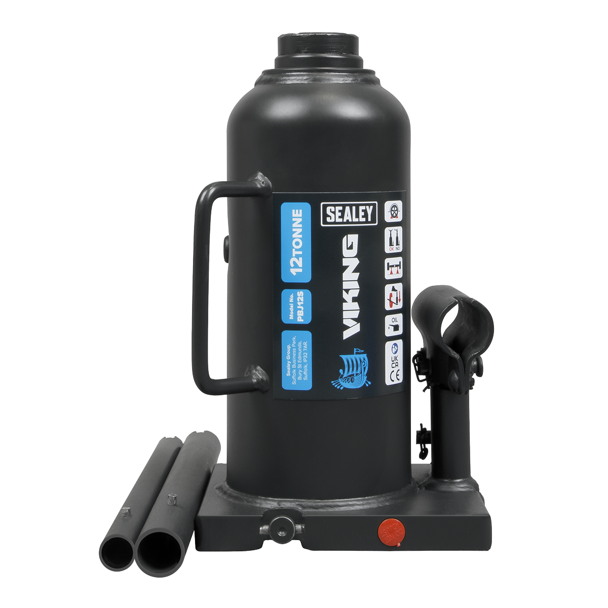 Viking Bottle Jack, 12 Tonne (PBJ12S)