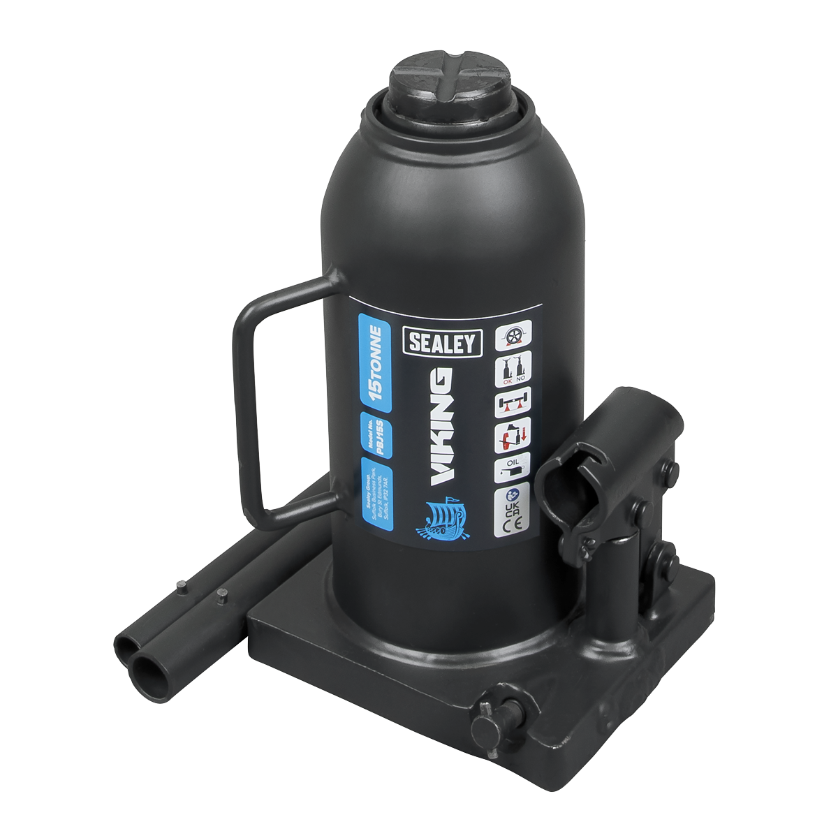 Viking Bottle Jack, 15 Tonne (PBJ15S)