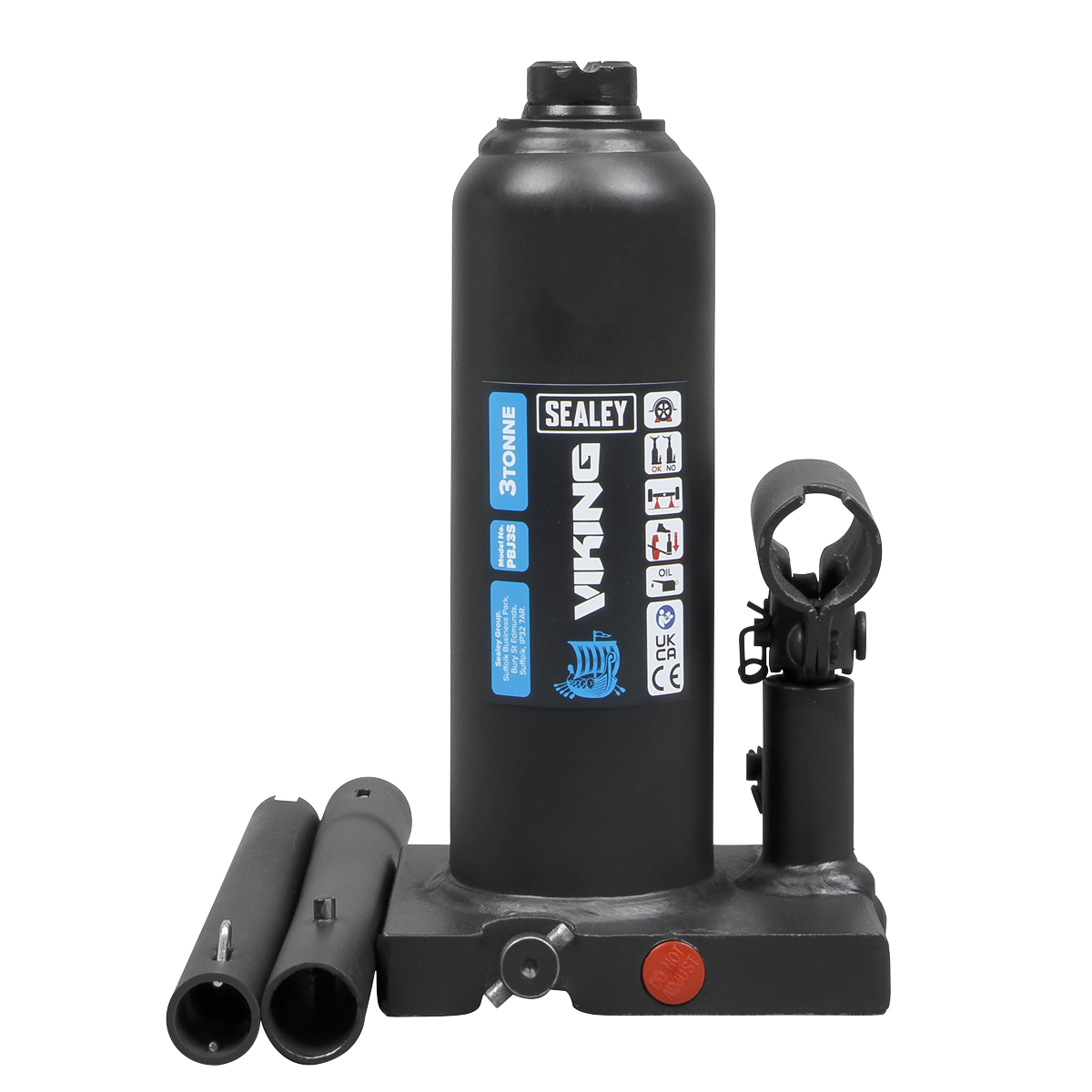 Viking Bottle Jack, 3 Tonne (PBJ3S)