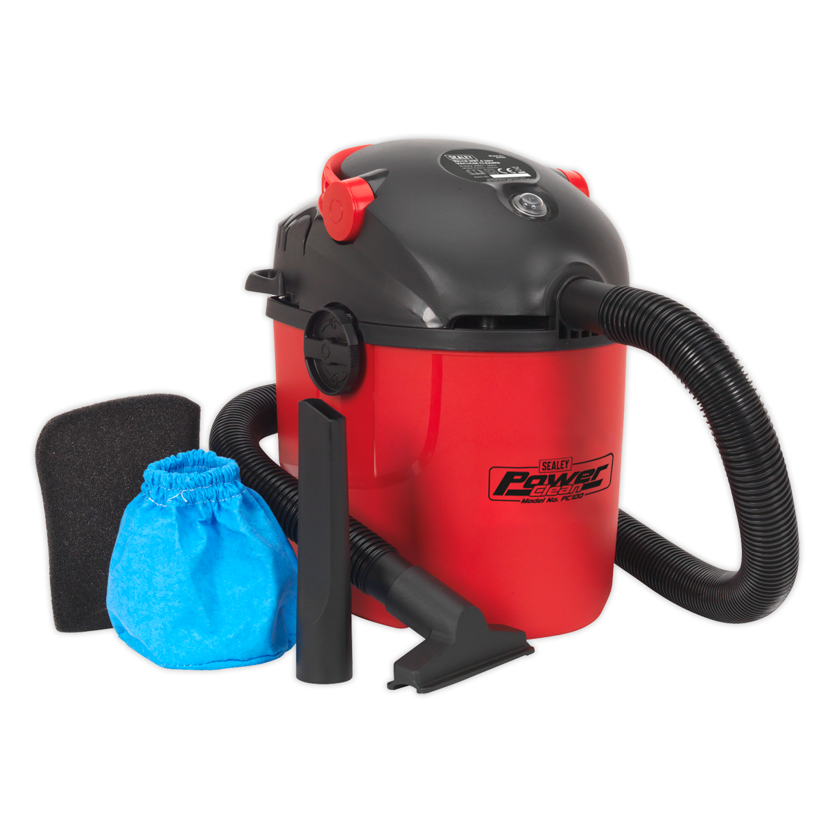 10L Vacuum Cleaner Wet & Dry 1200W/230V