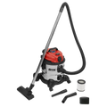 20L Industrial Vacuum Cleaner Wet & Dry with Stainless Steel Drum & Auto Start 1400W/230V