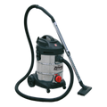 Wet & Dry Vacuum Cleaner with Stainless Steel Drum, 30L, 1200W (PC300SD)