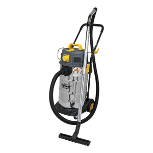 M Class Dust-Free Vacuum Cleaner Wet & Dry Stainless Steel Drum 38L 1100W/110V