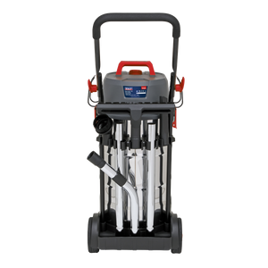 M Class Dust-Free Vacuum Cleaner Wet & Dry Stainless Steel Drum 38L 1500W/230V