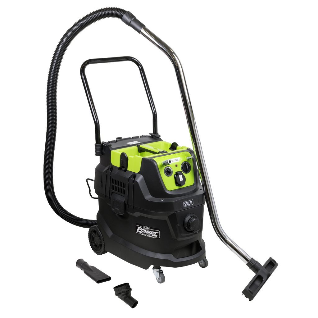M Class Dust-Free Industrial Wet & Dry Vacuum Cleaner 40L with Autostart 1600W/230V