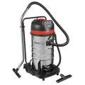 100L Vacuum Cleaner Wet & Dry with Stainless Steel Drum 3000W/230V