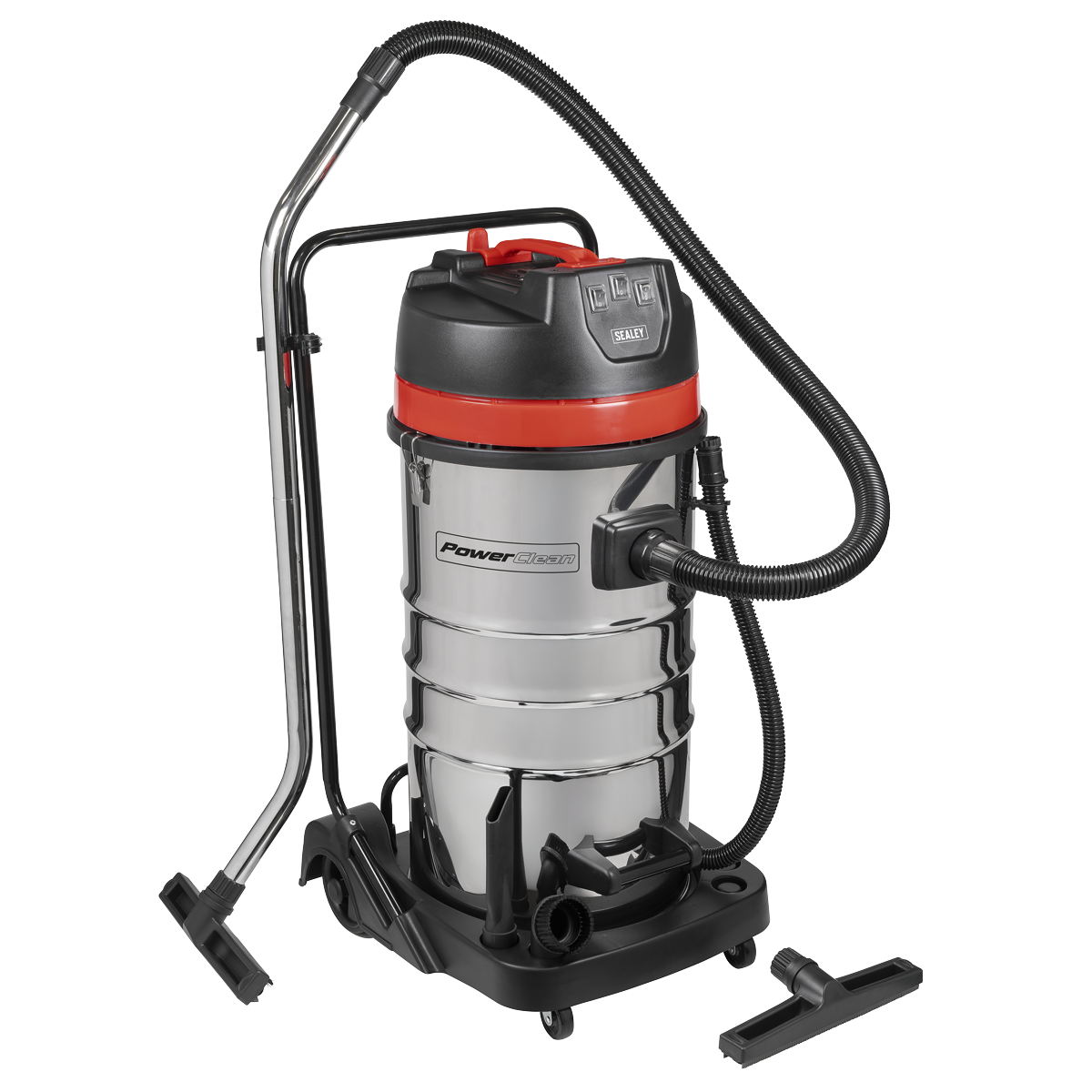 100L Vacuum Cleaner Wet & Dry with Stainless Steel Drum 3000W/230V