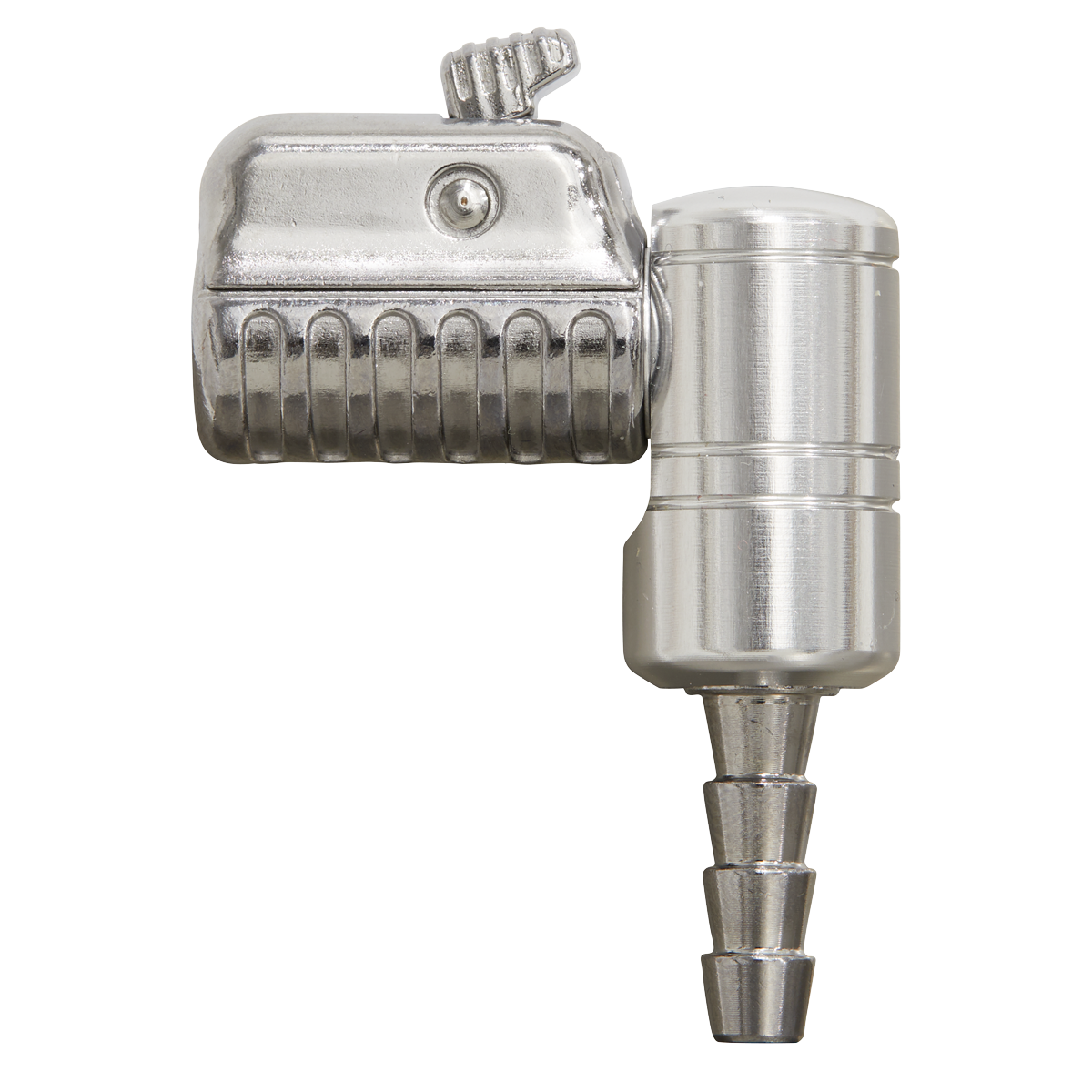 PCL 90° Angled Swivel Tyre Inflator Clip-On Connector 6mm Bore