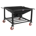 Adjustable Height Plasma Cutting Table/Workbench with Castor Wheels