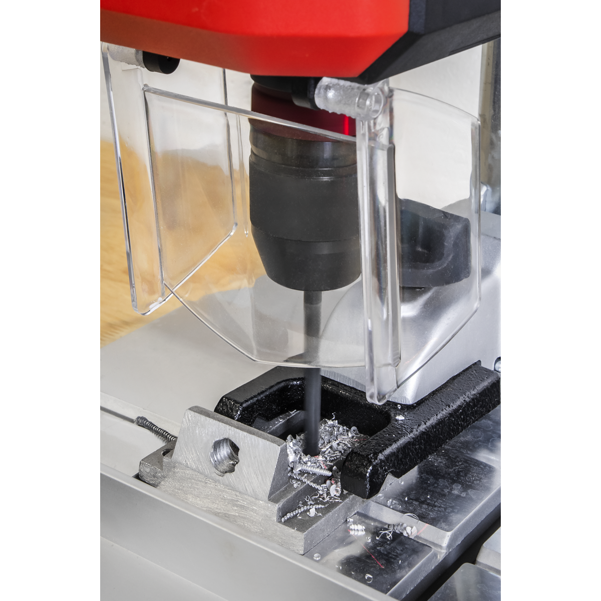 Bench Pillar Drill with Digital Display & Laser Guide, 2-Speed, 720W (PDM10B) (Factory Refurbished B)