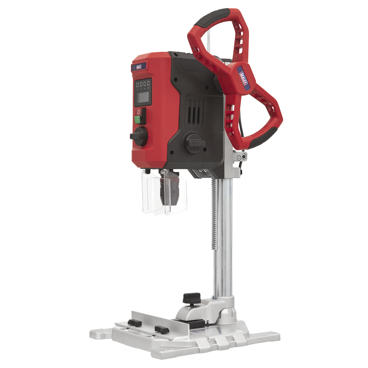 Bench Pillar Drill with Digital Display & Laser Guide, 2-Speed, 720W (PDM10B) (Factory Refurbished B)