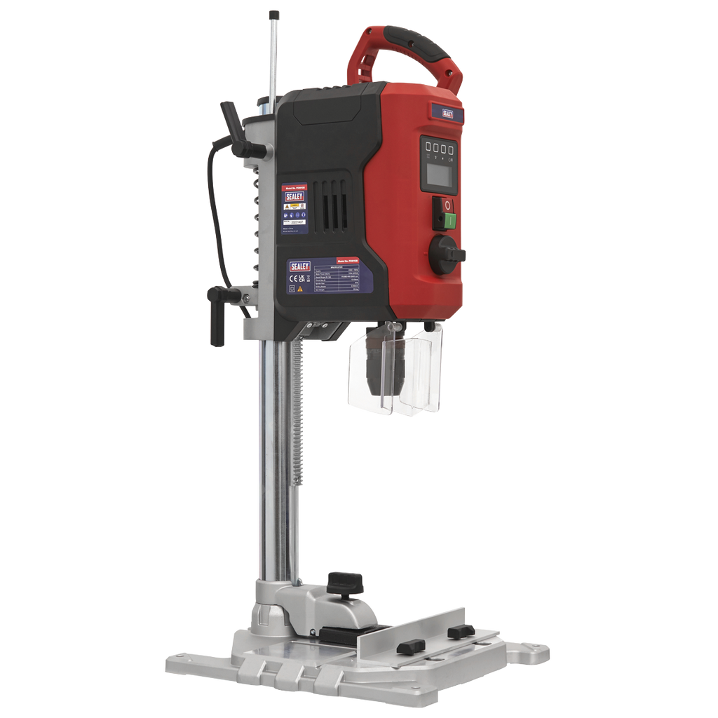 Bench Pillar Drill with Digital Display & Laser Guide, 2-Speed, 720W (PDM10B) (Factory Refurbished B)